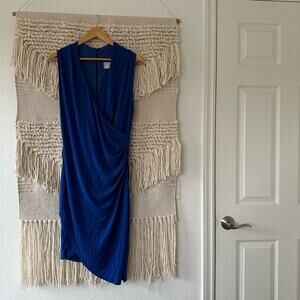 Nicole Miller Artelier Blue Stephanie Dress